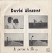 Le dos de la pochette (David Vincent - Je pense à elle)