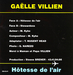  (Gaëlle Villien - Stewardess)