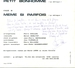 Le verso de la pochette : (Jean-Pierre Defraigne - Petit bonhomme)