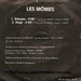 Le verso de la pochette : (Les mômes - Ethiopie)