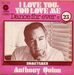 Pochette (réédition) (Anthony Quinn - I love you, you love me)