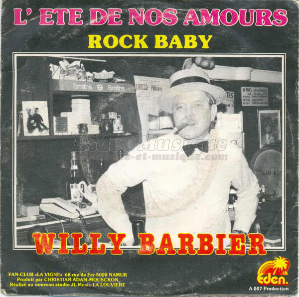 Willy Barbier - L'été de nos amours