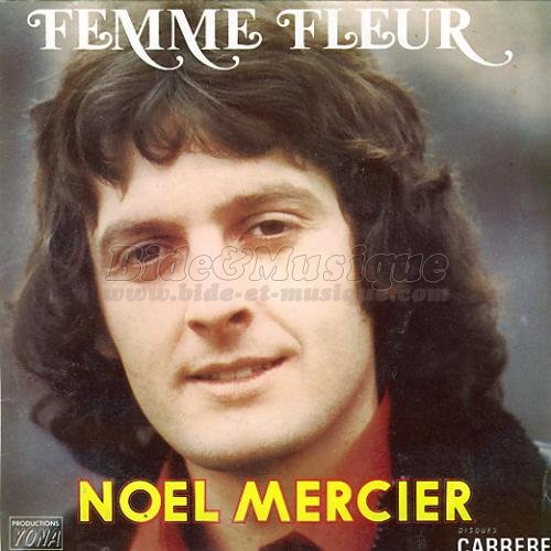 No�l Mercier - Femme fleur