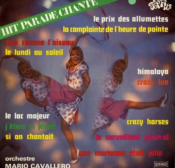 Mario Cavallero, son orchestre et ses chanteurs - Reprises au kilomètre