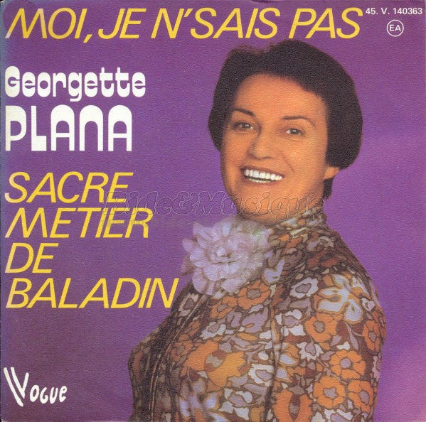 Georgette Plana - Mélodisque