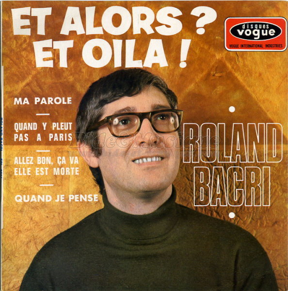 Roland Bacri - Chez les yé-yé
