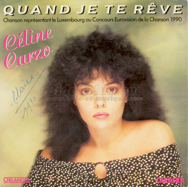 C�line Carzo - Quand je te r�ve