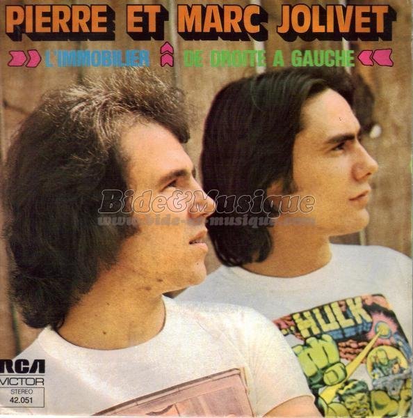 Pierre et Marc Jolivet - De droite � gauche