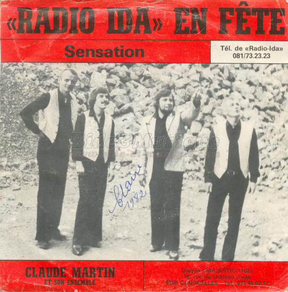 Claude Martin et son ensemble - Radio Ida en fête