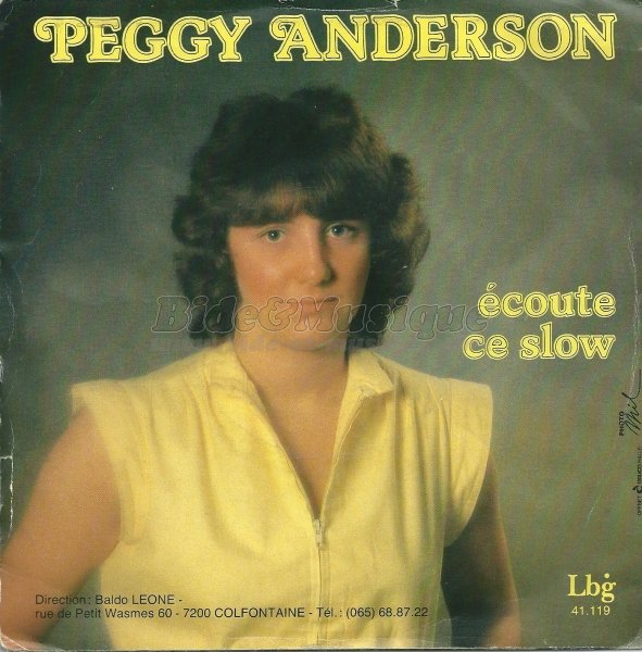 Peggy Anderson - Écoute ce slow