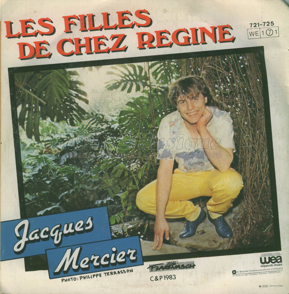 Jacques Mercier - Les filles de chez Régine