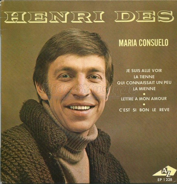 Henri Dès - Je suis allé voir la tienne qui connaissait un peu la mienne