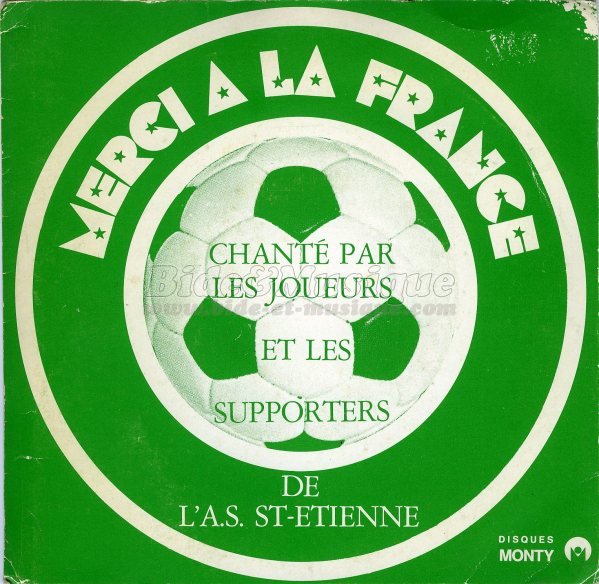 joueurs et les supporters de l'AS St-Etienne, Les - Spécial Foot