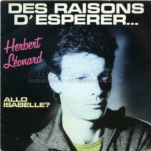 Herbert Léonard et Julien Lepers - Allo Isabelle