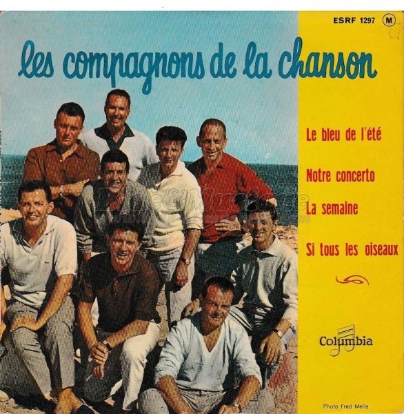 Les Compagnons de la Chanson - Le bleu de l'été