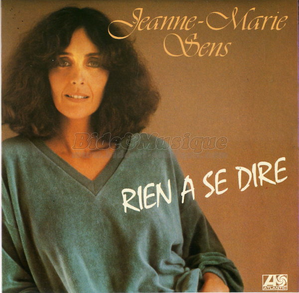 Jeanne-Marie Sens - Rien à se dire