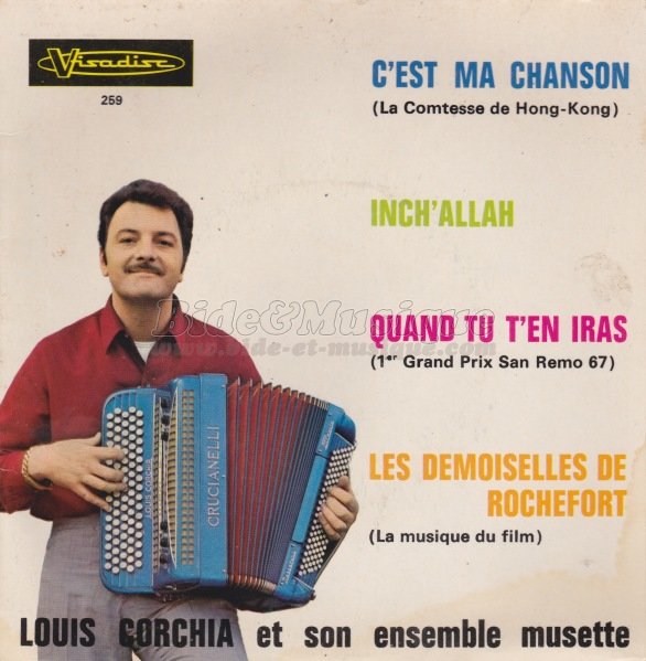 Louis Corchia et son ensemble musette - Les demoiselles de Rochefort