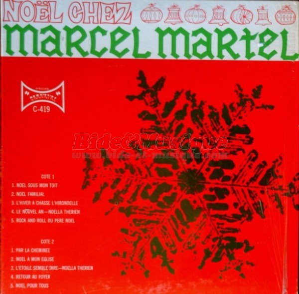 Marcel Martel - C'est la belle nuit de Noël sur B&M