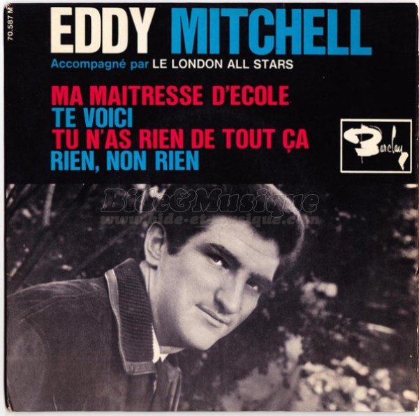 Eddy Mitchell - Ma maîtresse d'école