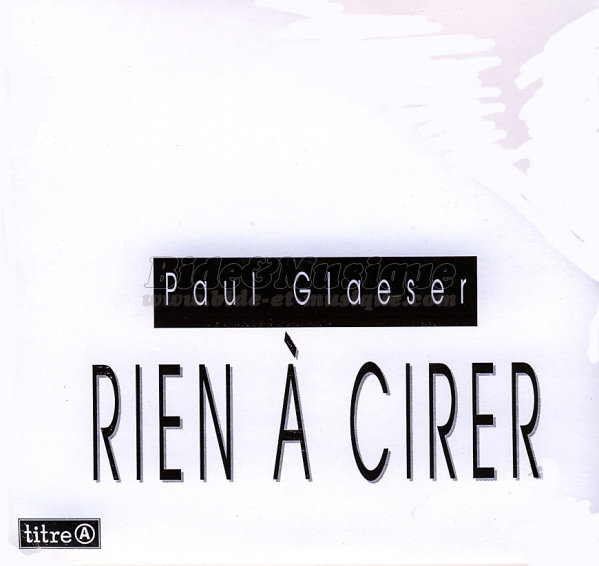 Paul Glaeser - Le tour du monde de l'accord�on