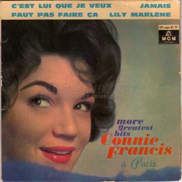 Connie Francis - Chez les yé-yé