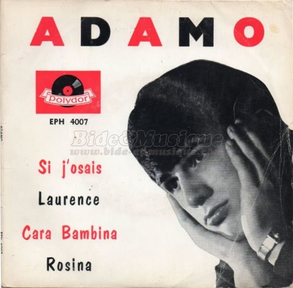 Adamo - B&M chante votre prénom