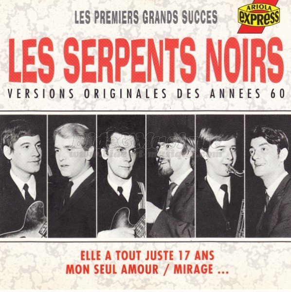 Serpents Noirs, Les - Chez les yé-yé