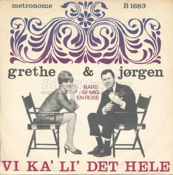 Grethe & Jørgen Ingmann - Gi' mig en rose