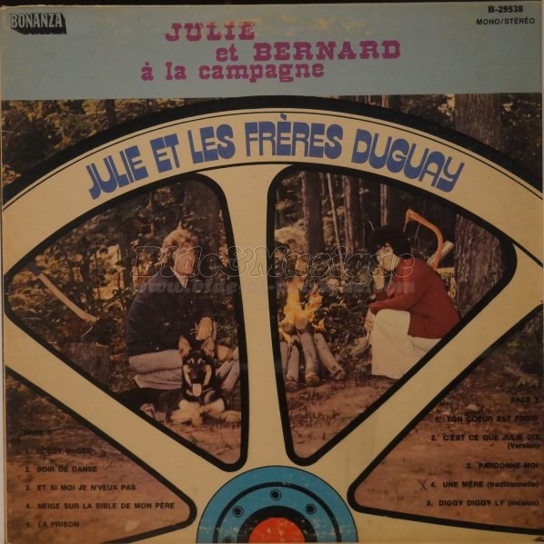 Julie et les frères Duguay - Neige sur la bible de mon père