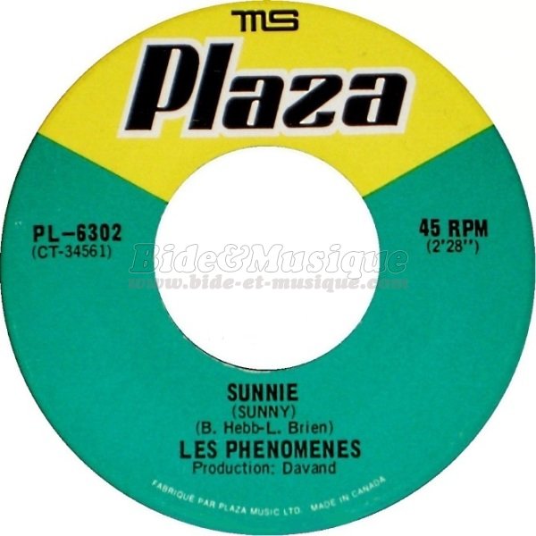 Les Phénomènes - Sunnie