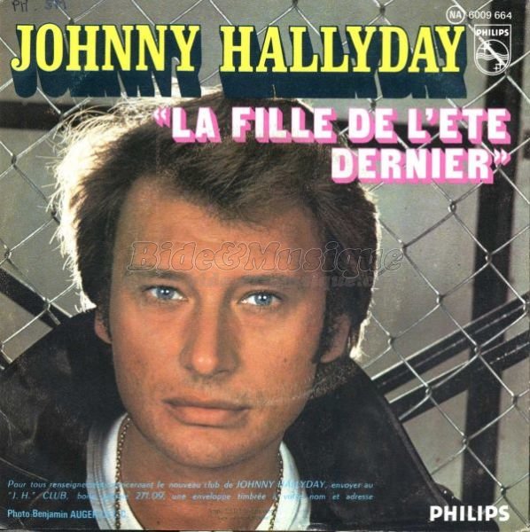 Johnny Hallyday - La fille de l'été dernier