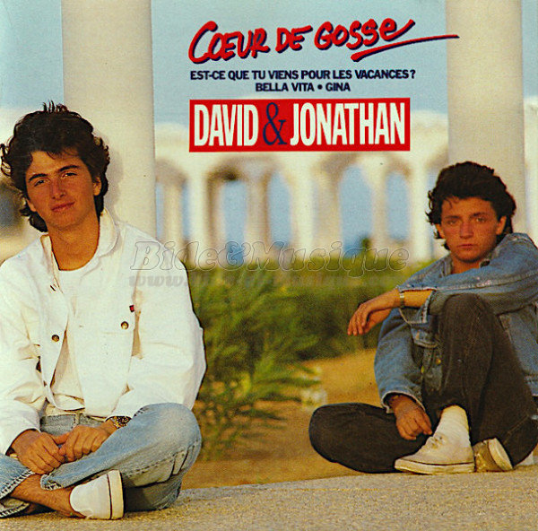 David et Jonathan - Pr�noms bibliques