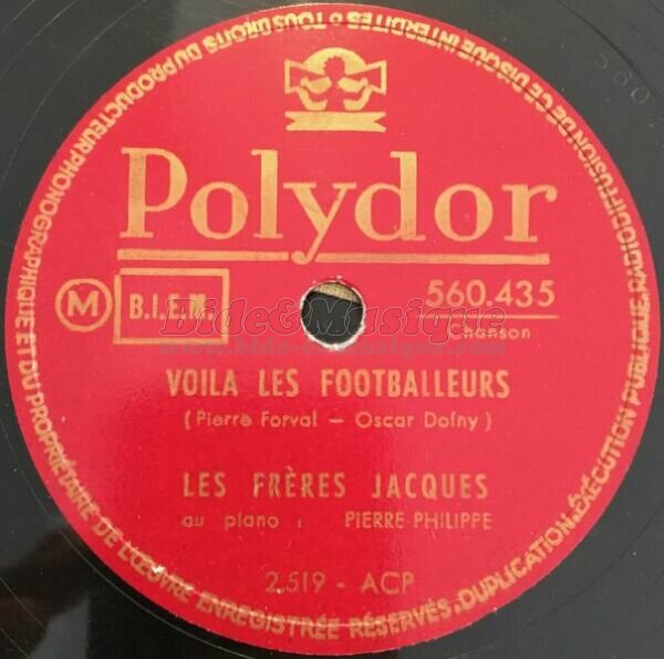 Frères Jacques, Les - Spécial Foot