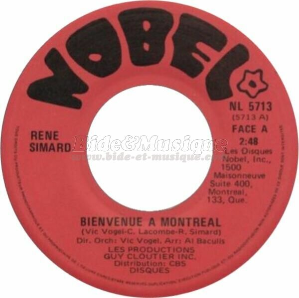 René Simard - Bienvenue à Montréal