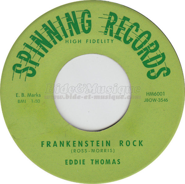Eddie Thomas - Hallo'Bide (chansons épouvantables)