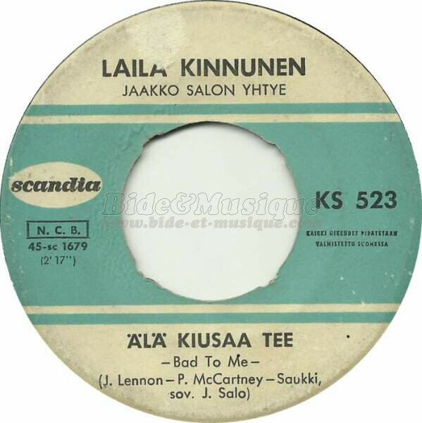 Laila Kinnunen - Älä kiusaa tee