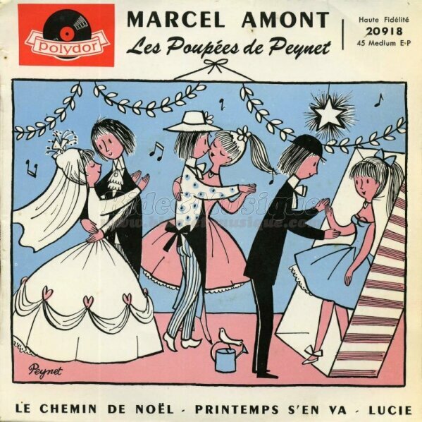 Marcel Amont - Les poup�es de Peynet