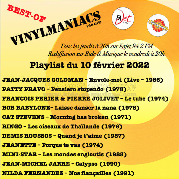 Vinylmaniacs - Emission n°201 (10 février 2022)