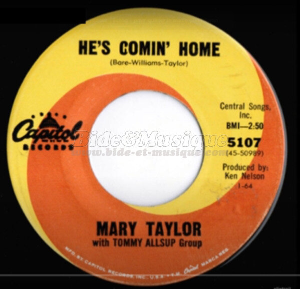 Mary Taylor - He´s coming home