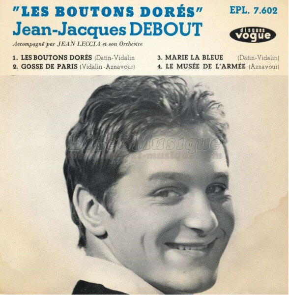 Jean-Jacques Debout - Les boutons dor�s