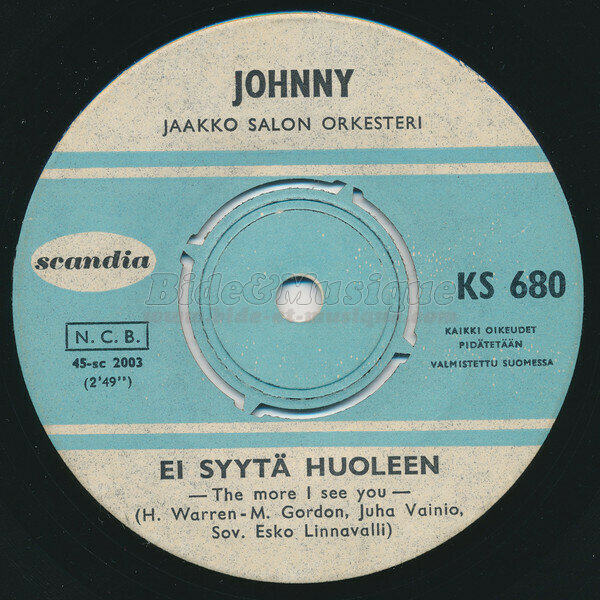 Johnny - Ei syytä huoleen