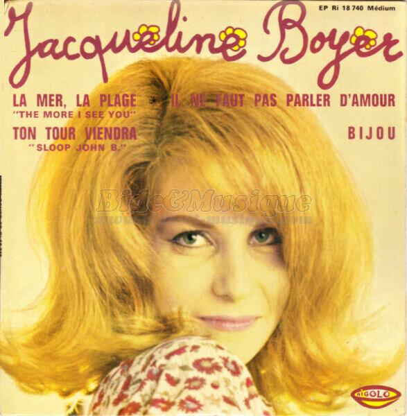 Jacqueline Boyer - bides de l'été, Les