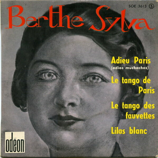 Berthe Sylva - Bide à Paris