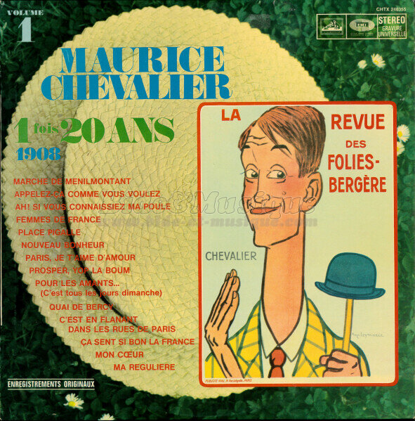 Maurice Chevalier - Bide à Paris