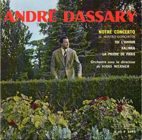 André Dassary - Années cinquante
