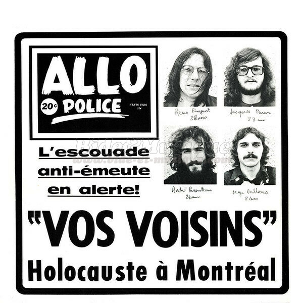 Vos Voisins - Hallo'Bide (chansons épouvantables)