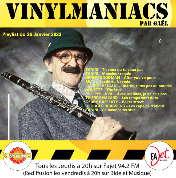 Vinylmaniacs - Emission n°245 (26 janvier 2023)