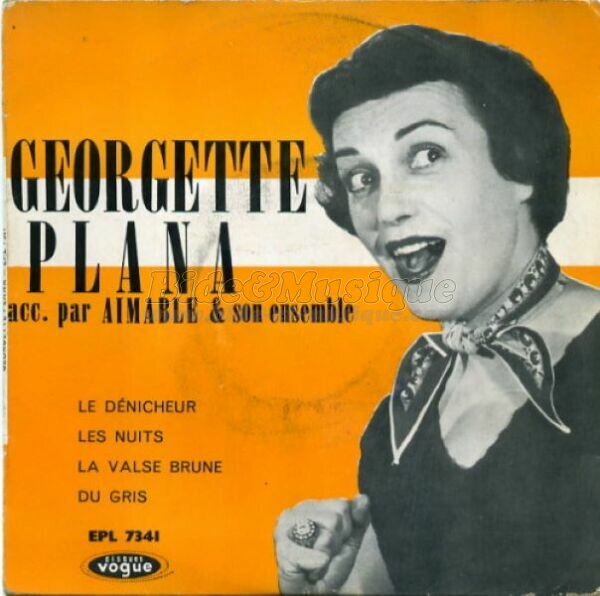 Georgette Plana - Années cinquante
