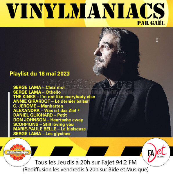 Vinylmaniacs - Emission n°260 (18 mai 2023)