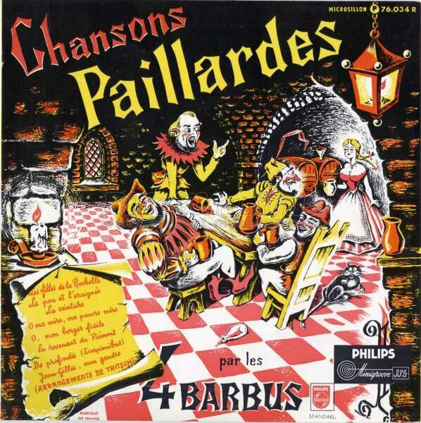 Quatre Barbus, Les - Années cinquante